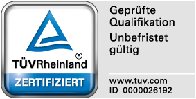 TÜV Rheinland — Geprüfte Qualifikation, ID 0000026192