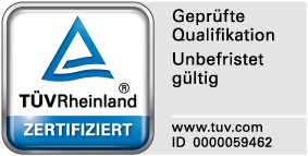 TÜV Rheinland — Geprüfte Qualifikation, ID 0000059462
